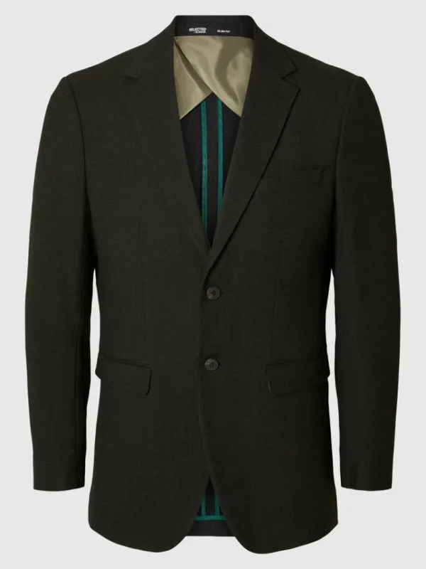 Jakkesæt & Blazers>SELECTED SLIM FIT BLAZER Green