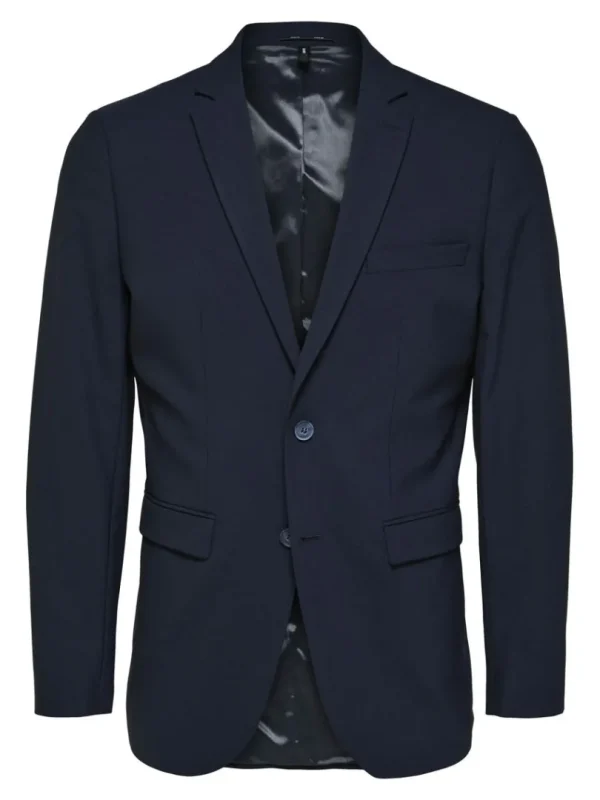Jakkesæt & Blazers>SELECTED SLIM FIT BLAZER Blue