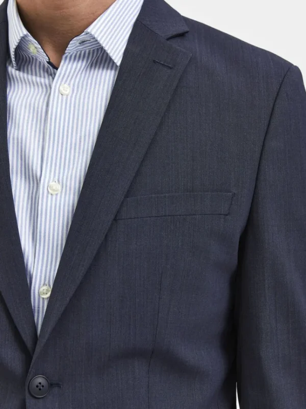 Jakkesæt & Blazers>SELECTED SLIM FIT BLAZER Blue