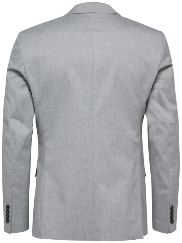 Jakkesæt & Blazers>SELECTED SLIM FIT BLAZER Grey
