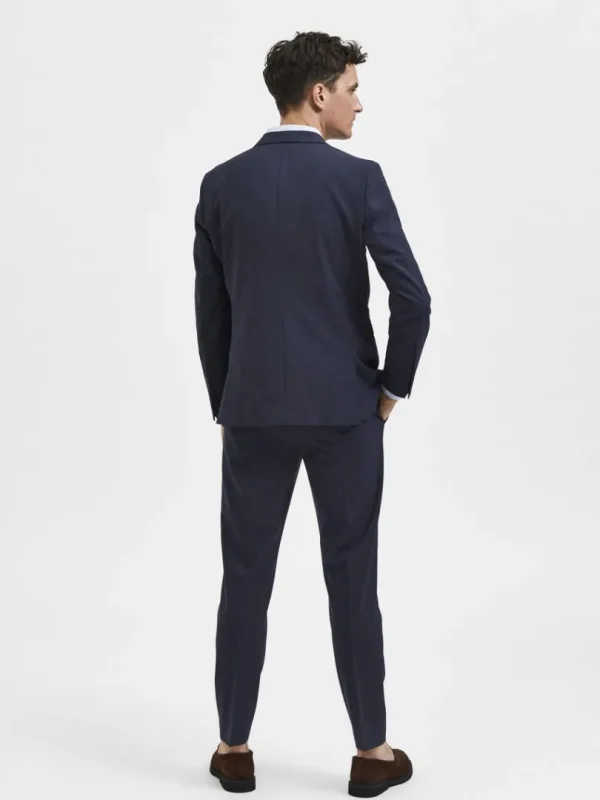 Jakkesæt & Blazers>SELECTED SLIM FIT BLAZER Blue