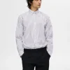 Skjorter>SELECTED SLIM FIT BOMULD SKJORTE White