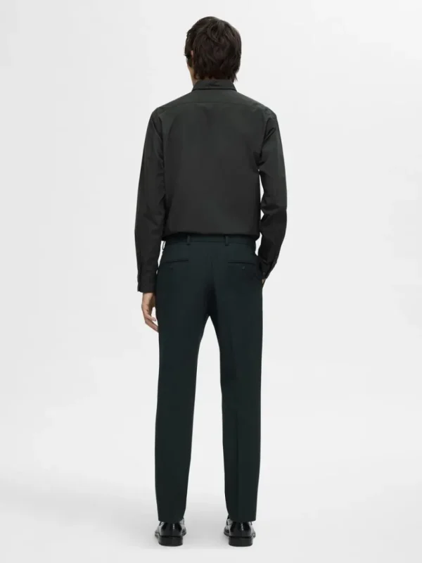 Skjorter>SELECTED SLIM FIT BOMULD SKJORTE Black