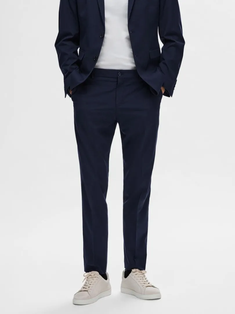 slim_fit_bukser_0-10.webp Bukser | Jakkesæt & Blazers>SELECTED SLIM FIT BUKSER Blue