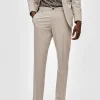 Bukser | Jakkesæt & Blazers>SELECTED 175 SLIM FIT BUKSER Beige
