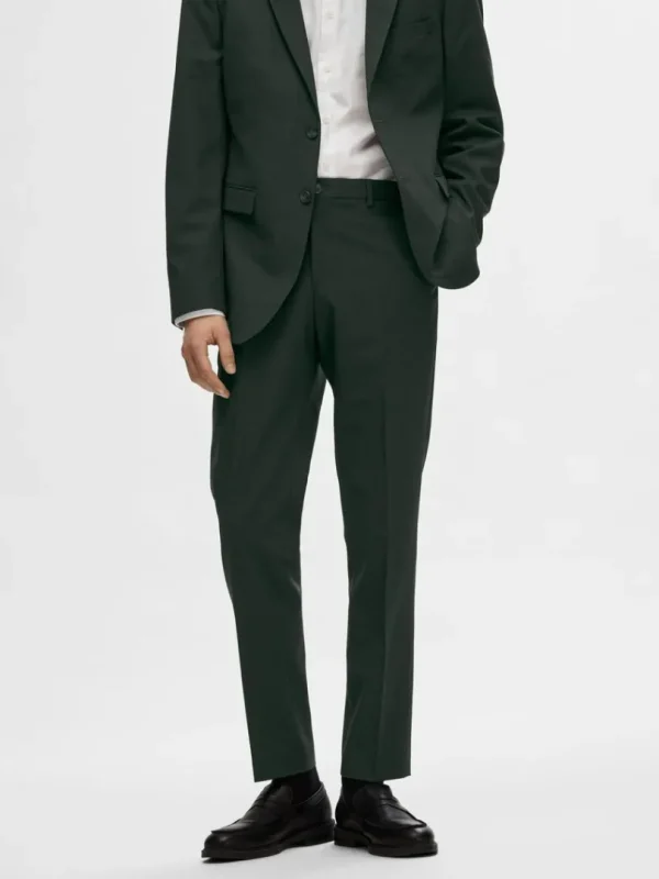 Bukser | Jakkesæt & Blazers>SELECTED 175 SLIM FIT BUKSER Green