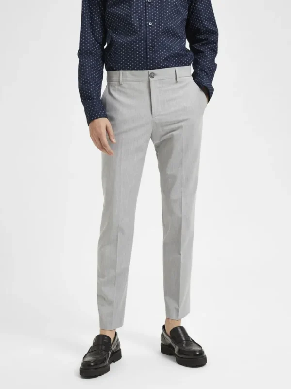 Bukser | Jakkesæt & Blazers>SELECTED 175 SLIM FIT BUKSER Grey