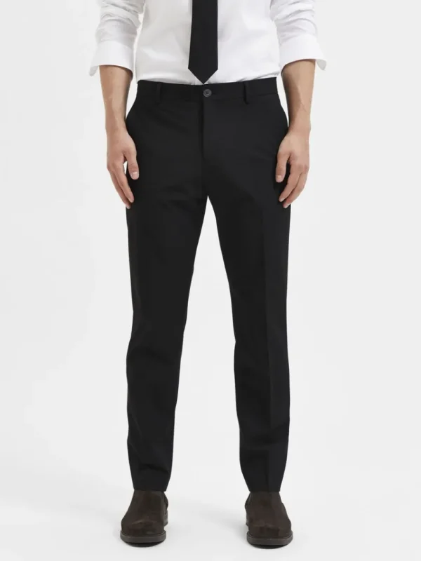 Bukser | Jakkesæt & Blazers>SELECTED 175 SLIM FIT BUKSER Black