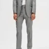 Bukser | Jakkesæt & Blazers>SELECTED SLIM FIT BUKSER Grey