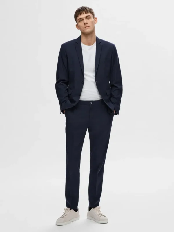 Bukser | Jakkesæt & Blazers>SELECTED SLIM FIT BUKSER Blue