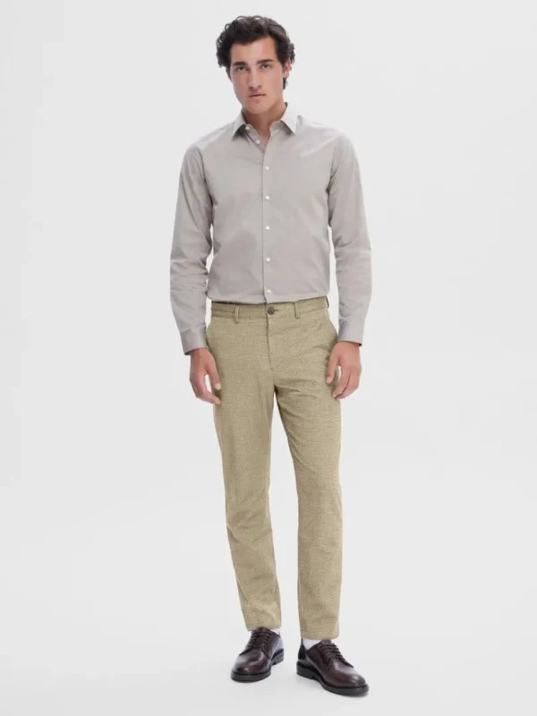 Bukser>SELECTED 175 SLIM FIT BUKSER Beige
