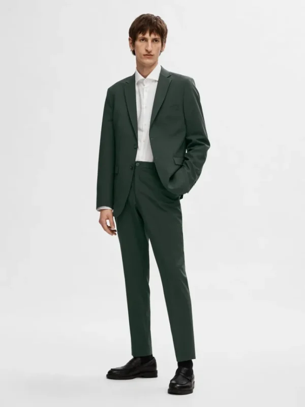 Bukser | Jakkesæt & Blazers>SELECTED 175 SLIM FIT BUKSER Green