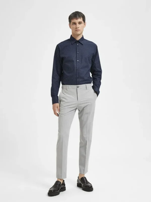 Bukser | Jakkesæt & Blazers>SELECTED 175 SLIM FIT BUKSER Grey
