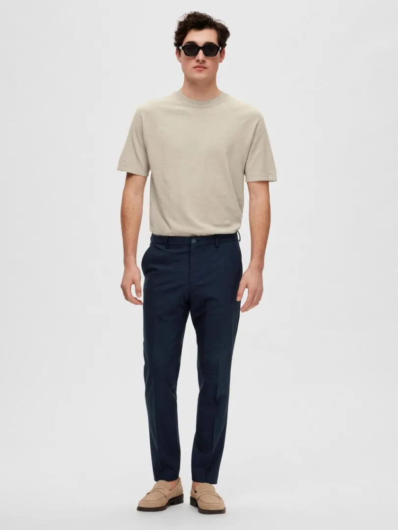 slim_fit_bukser_2-15.webp Bukser | Jakkesæt & Blazers>SELECTED 175 SLIM FIT BUKSER Blue