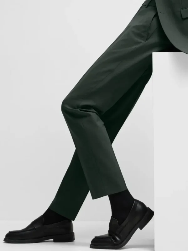 Bukser | Jakkesæt & Blazers>SELECTED 175 SLIM FIT BUKSER Green