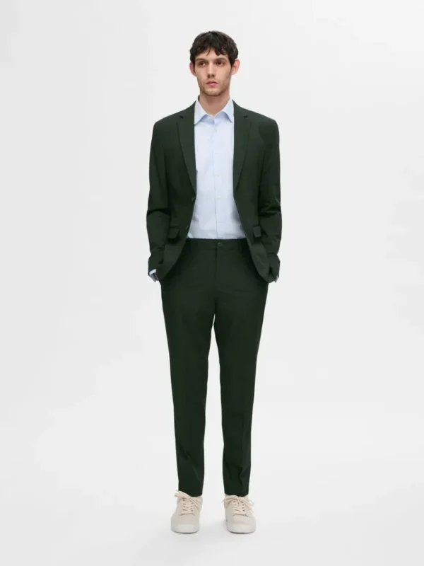 Bukser | Jakkesæt & Blazers>SELECTED 175 SLIM FIT BUKSER Green
