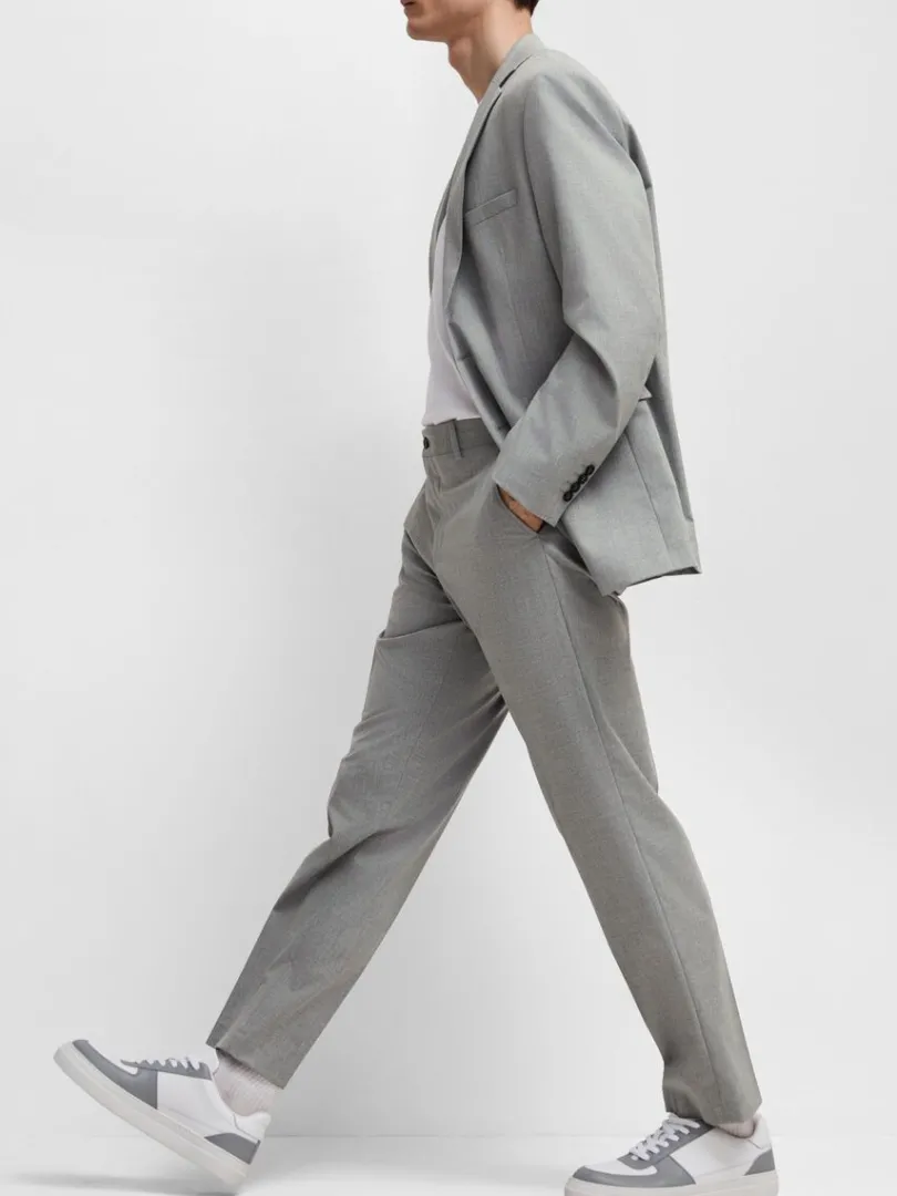 slim_fit_bukser_2-9.webp Bukser | Jakkesæt & Blazers>SELECTED SLIM FIT BUKSER Grey