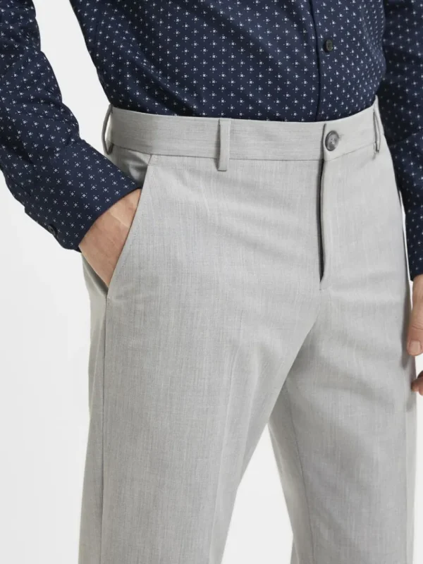 Bukser | Jakkesæt & Blazers>SELECTED 175 SLIM FIT BUKSER Grey