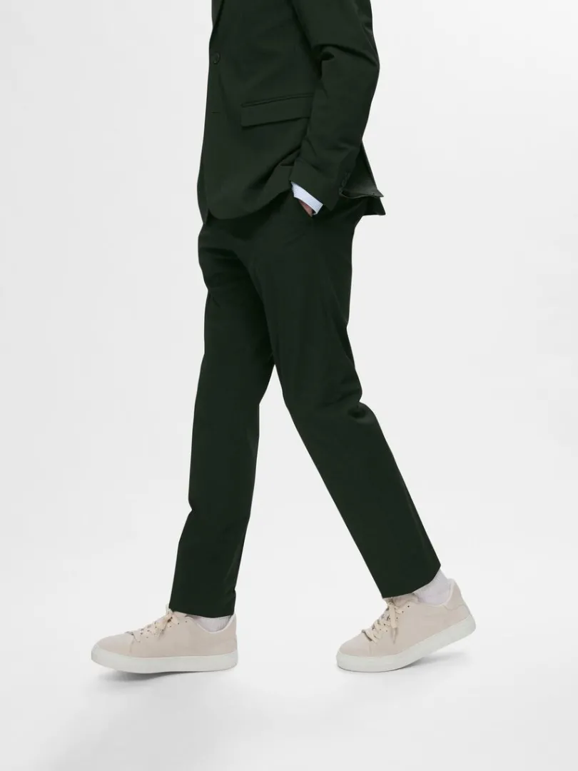 slim_fit_bukser_3.webp Bukser | Jakkesæt & Blazers>SELECTED 175 SLIM FIT BUKSER Green