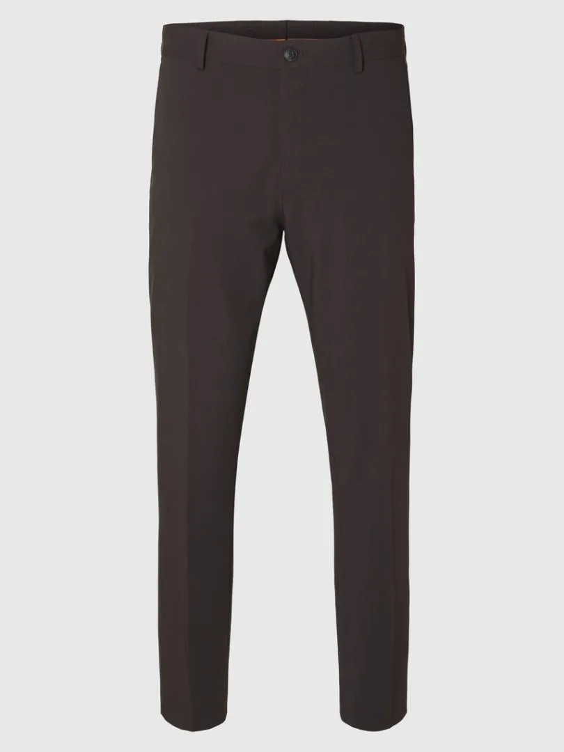 slim_fit_bukser_4-1.webp Bukser | Jakkesæt & Blazers>SELECTED 175 SLIM FIT BUKSER Brown