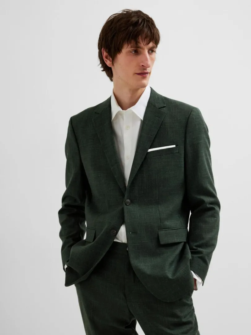 slim_fit_enkeltradet_blaz_2-1.webp Jakkesæt & Blazers>SELECTED SLIM FIT ENKELTRADET BLAZER Green