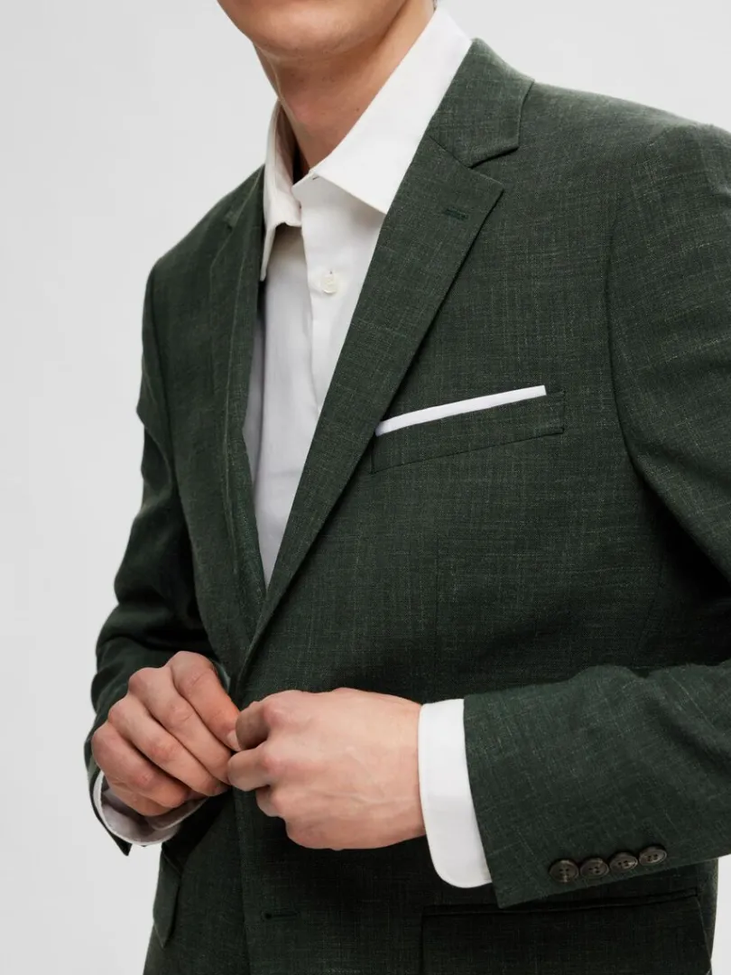 slim_fit_enkeltradet_blaz_3-1.webp Jakkesæt & Blazers>SELECTED SLIM FIT ENKELTRADET BLAZER Green