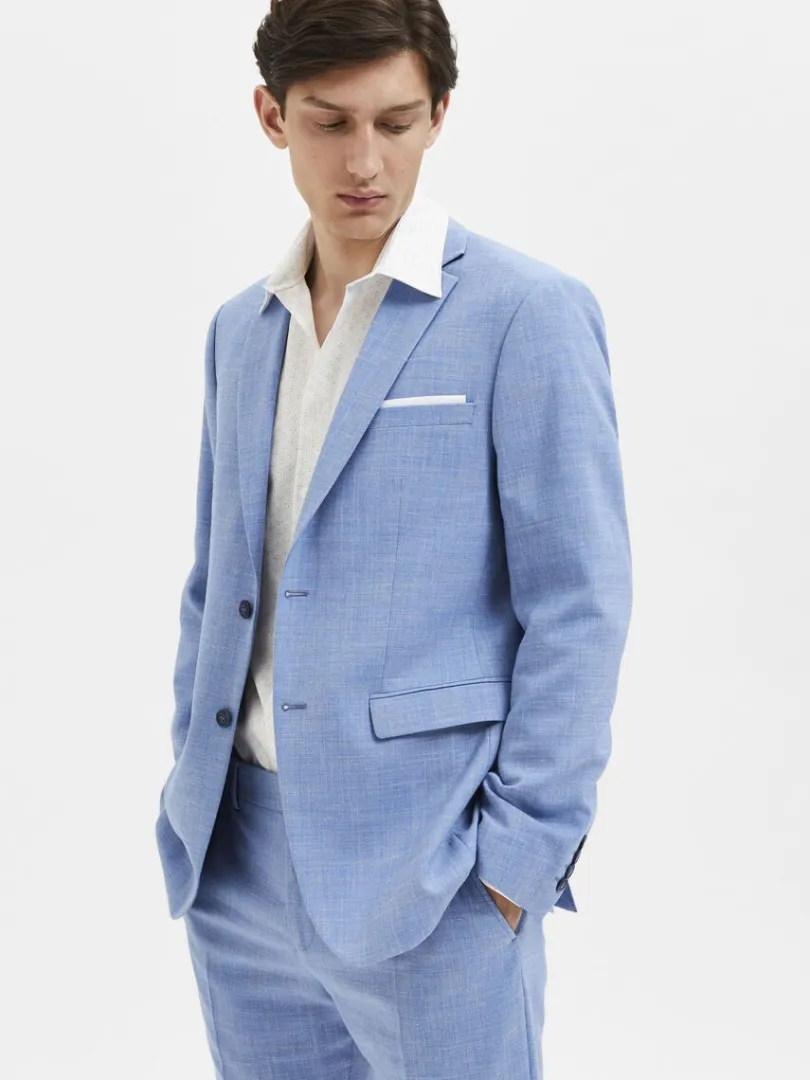 slim_fit_enkeltradet_blaz_3-6.webp Jakkesæt & Blazers>SELECTED SLIM FIT ENKELTRADET BLAZER Blue