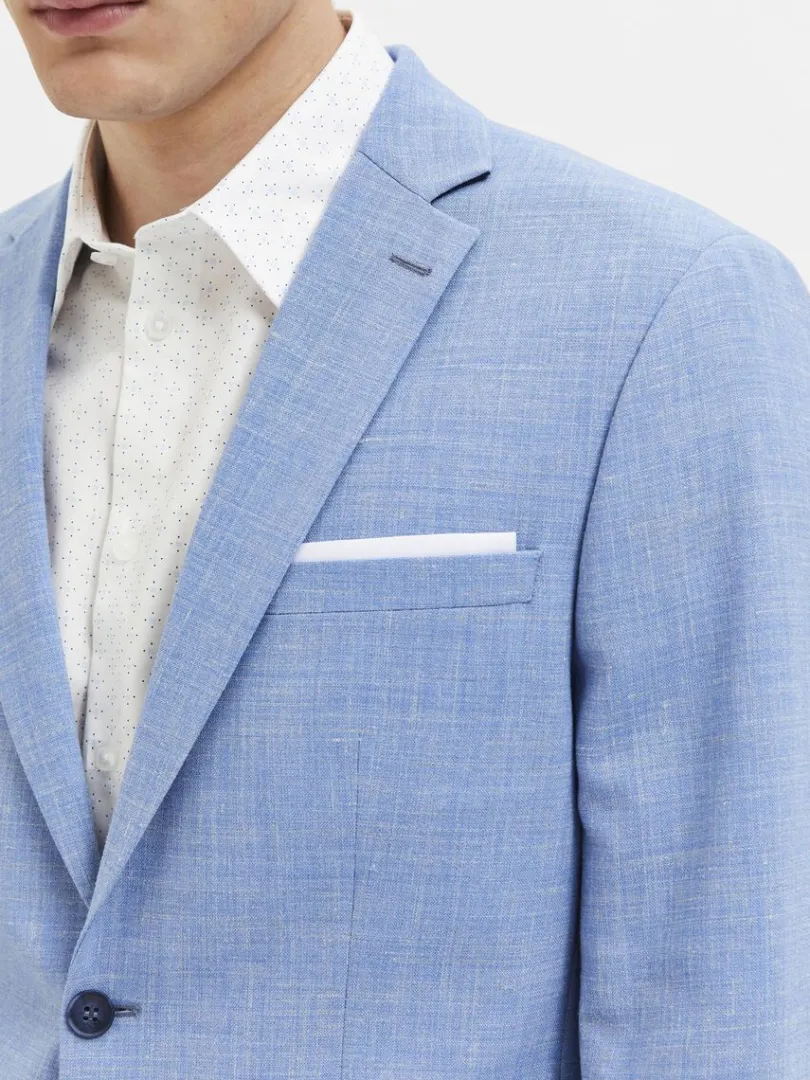 slim_fit_enkeltradet_blaz_5-6.webp Jakkesæt & Blazers>SELECTED SLIM FIT ENKELTRADET BLAZER Blue