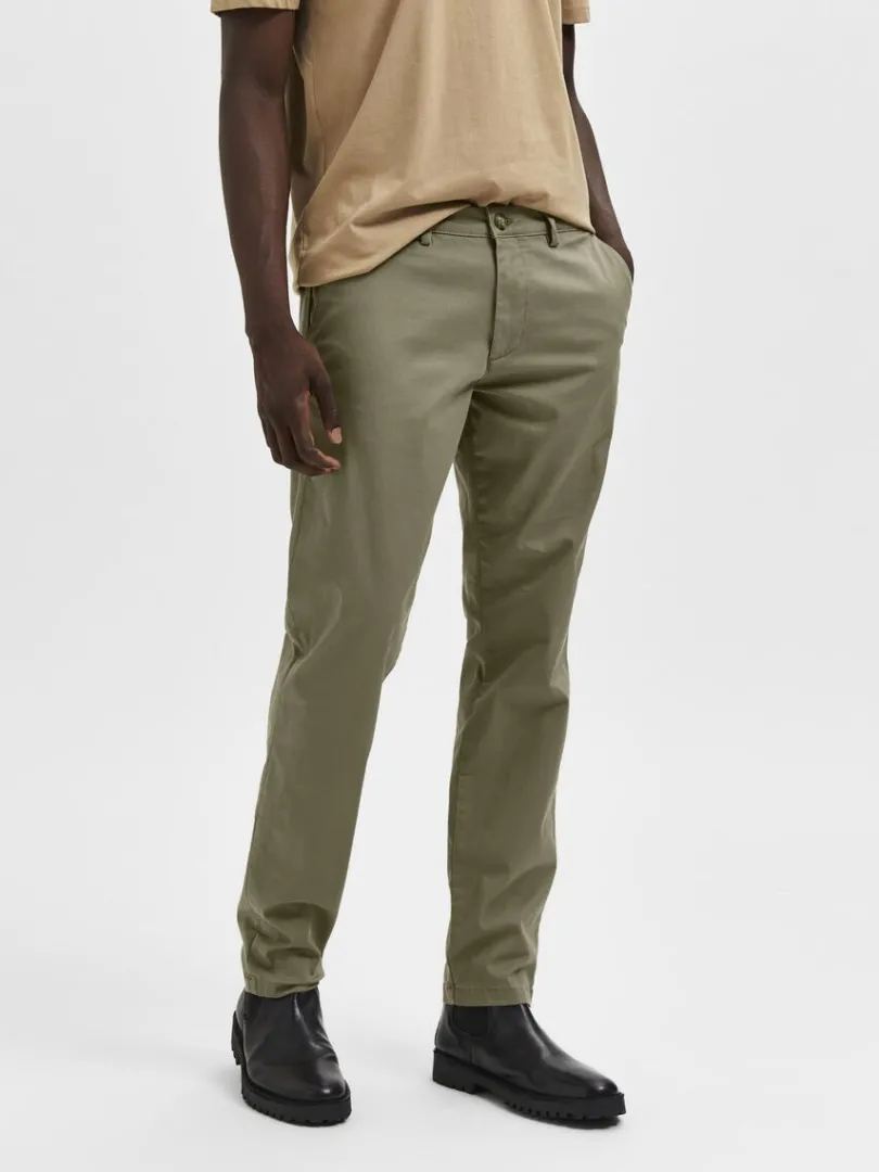 slim_fit_flex_chinos_0-8.webp Bukser>SELECTED 175 SLIM FIT FLEX CHINOS Brown