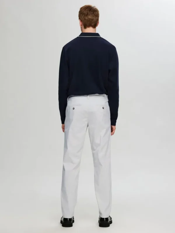 Bukser>SELECTED 175 SLIM FIT FLEX CHINOS Grey
