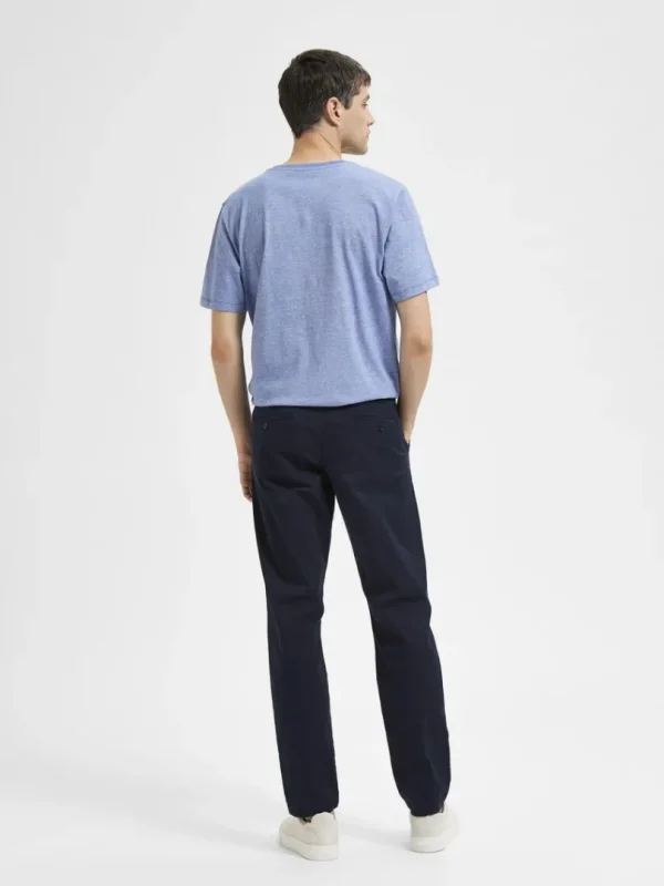 Bukser>SELECTED 175 SLIM FIT FLEX CHINOS Blue