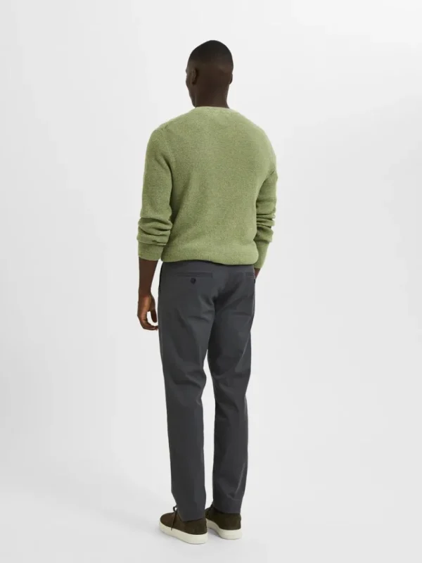 Bukser>SELECTED 175 SLIM FIT FLEX CHINOS Grey