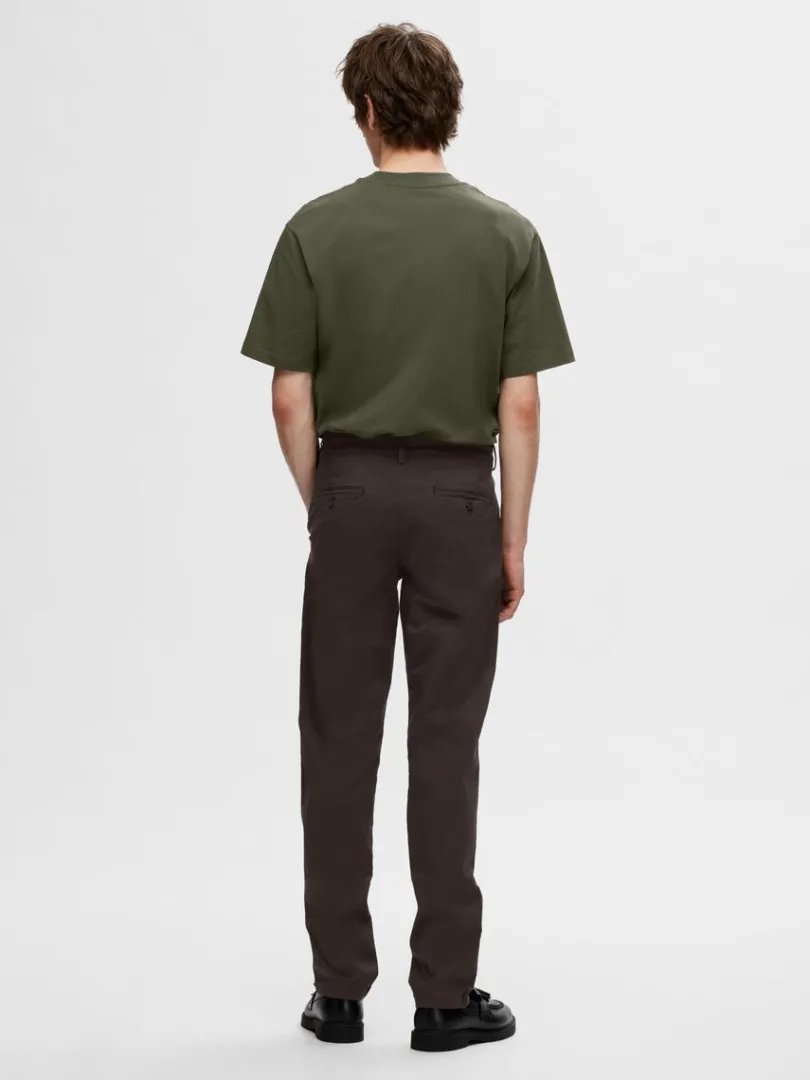 slim_fit_flex_chinos_1.webp Bukser>SELECTED 175 SLIM FIT FLEX CHINOS Brown
