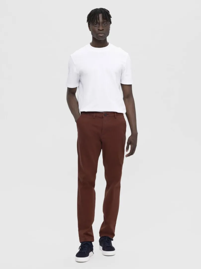 slim_fit_flex_chinos_2-10.webp Bukser>SELECTED 175 SLIM FIT FLEX CHINOS Brown