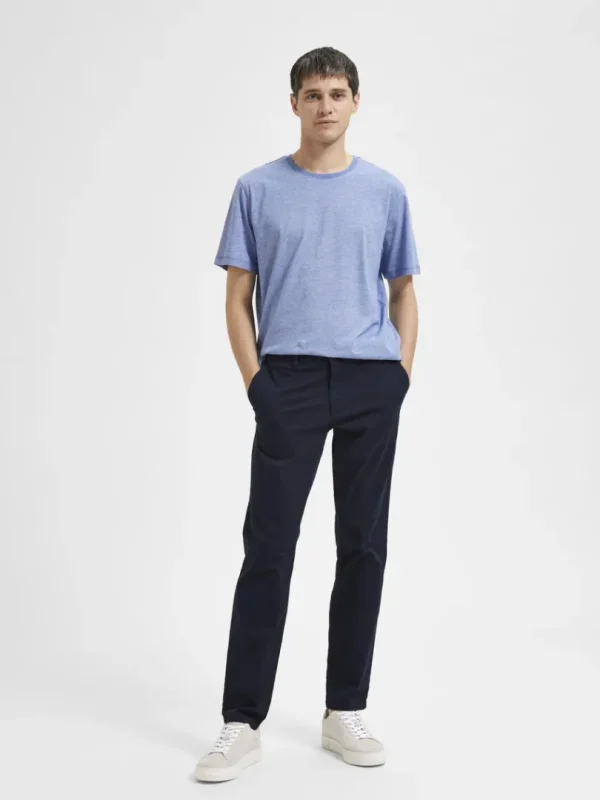 Bukser>SELECTED 175 SLIM FIT FLEX CHINOS Blue