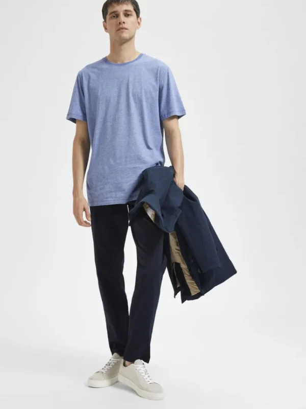 Bukser>SELECTED 175 SLIM FIT FLEX CHINOS Blue
