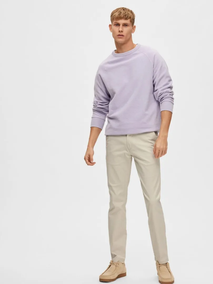 slim_fit_flex_chinos_3-9.webp Bukser>SELECTED 175 SLIM FIT FLEX CHINOS Beige