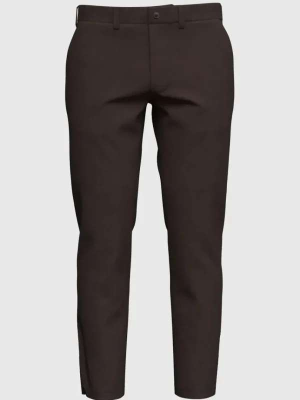 Bukser>SELECTED 175 SLIM FIT FLEX CHINOS Brown