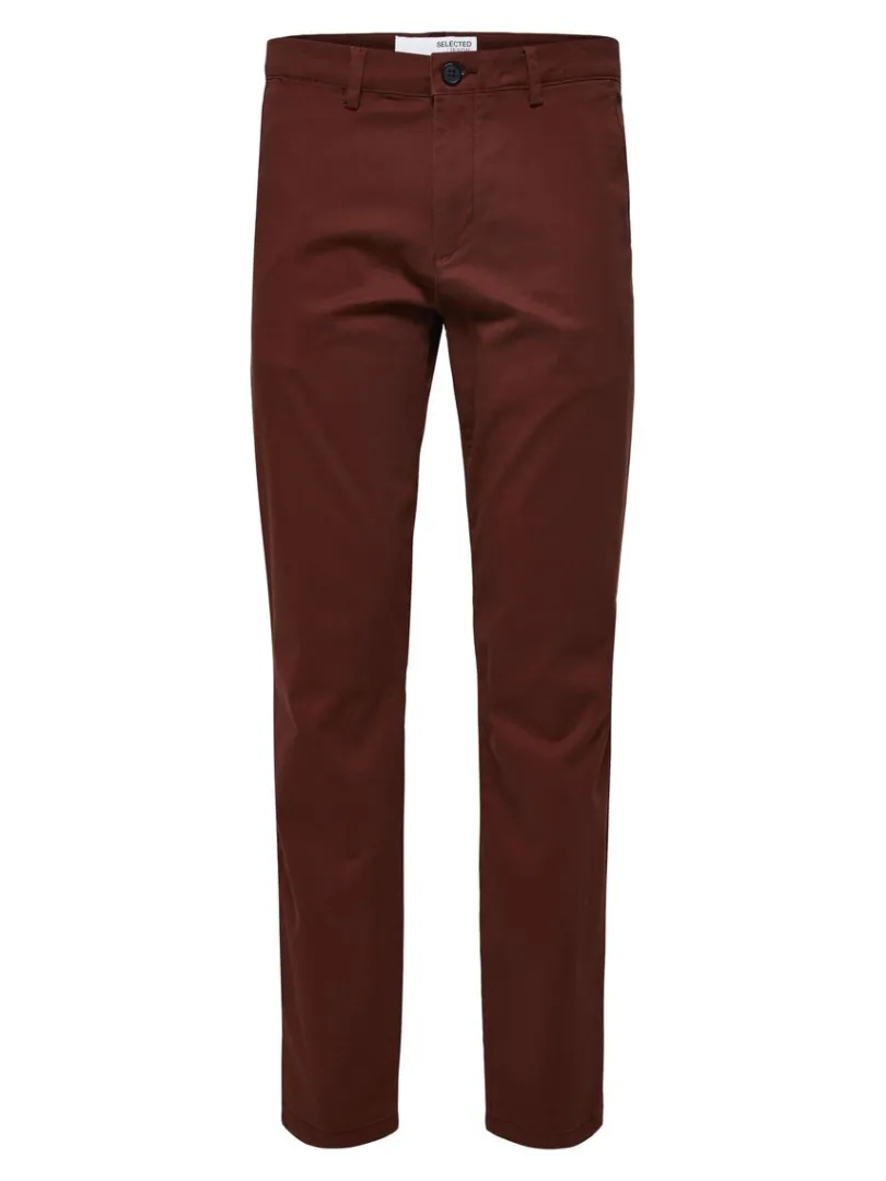 slim_fit_flex_chinos_4-9.webp Bukser>SELECTED 175 SLIM FIT FLEX CHINOS Brown