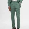 Bukser | Jakkesæt & Blazers>SELECTED SLIM FIT HABITBUKSER Green