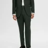 Bukser | Jakkesæt & Blazers>SELECTED SLIM FIT HABITBUKSER Green