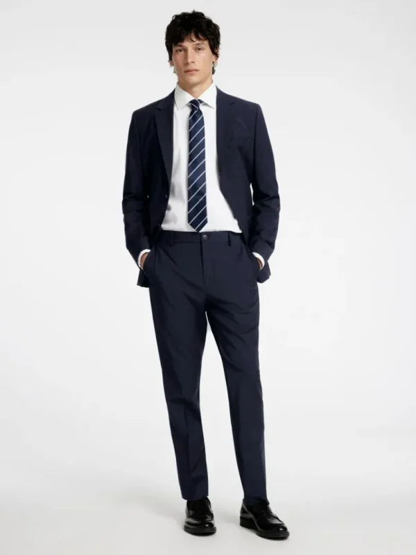 Bukser | Jakkesæt & Blazers>SELECTED SLIM FIT HABITBUKSER Blue