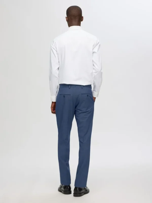 Bukser | Jakkesæt & Blazers>SELECTED SLIM FIT HABITBUKSER Blue