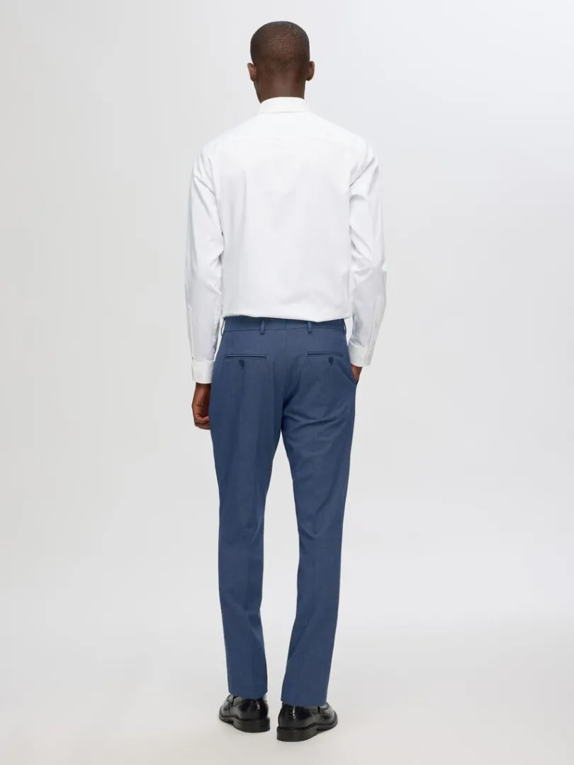 slim_fit_habitbukser_1-12.webp Bukser | Jakkesæt & Blazers>SELECTED SLIM FIT HABITBUKSER Blue