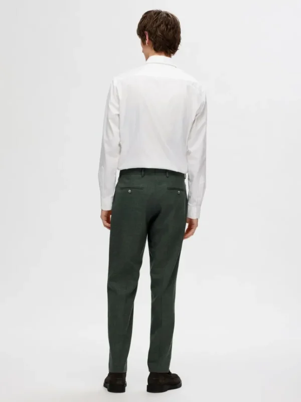 Bukser | Jakkesæt & Blazers>SELECTED SLIM FIT HABITBUKSER Green