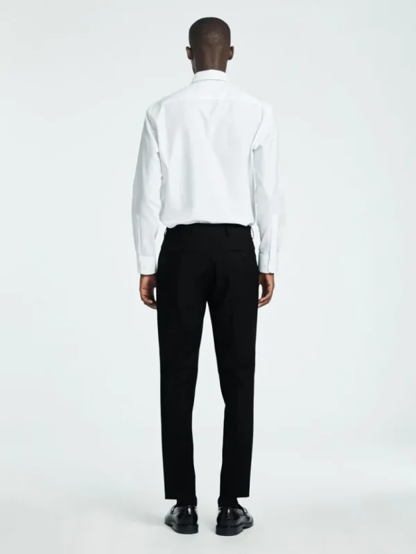 Bukser | Jakkesæt & Blazers>SELECTED SLIM FIT HABITBUKSER Black