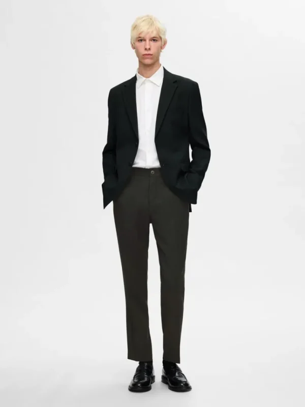 Bukser | Jakkesæt & Blazers>SELECTED SLIM FIT HABITBUKSER Green