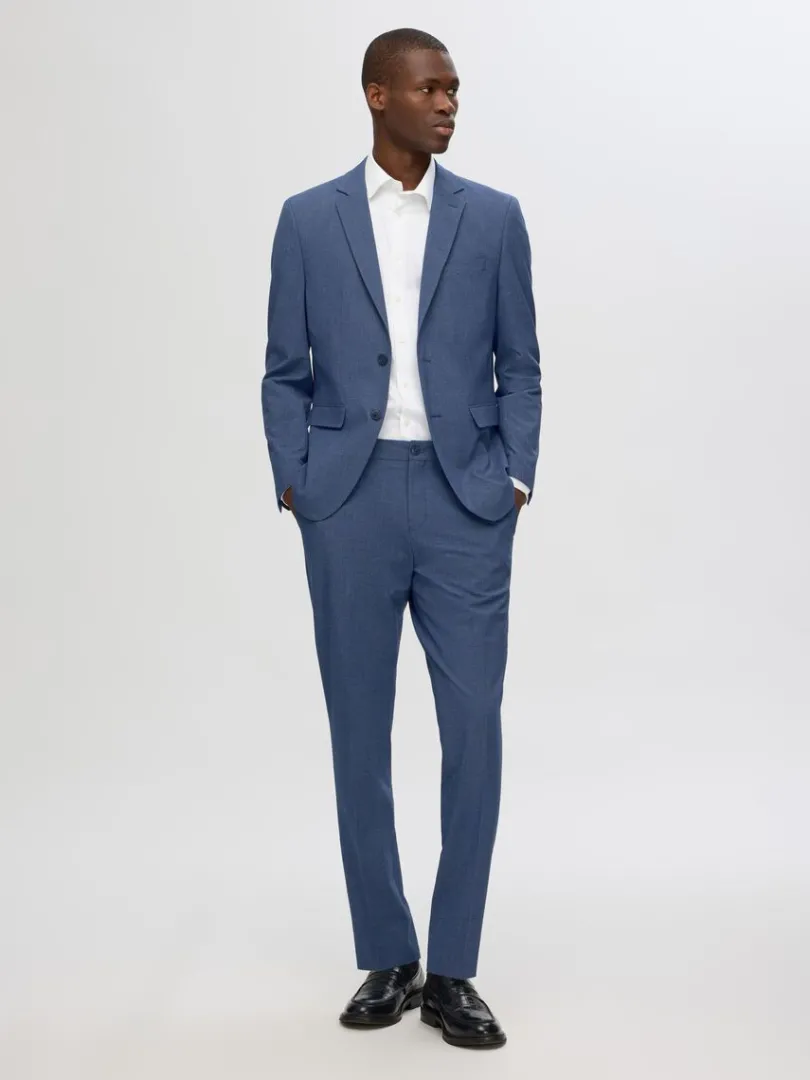 slim_fit_habitbukser_2-12.webp Bukser | Jakkesæt & Blazers>SELECTED SLIM FIT HABITBUKSER Blue