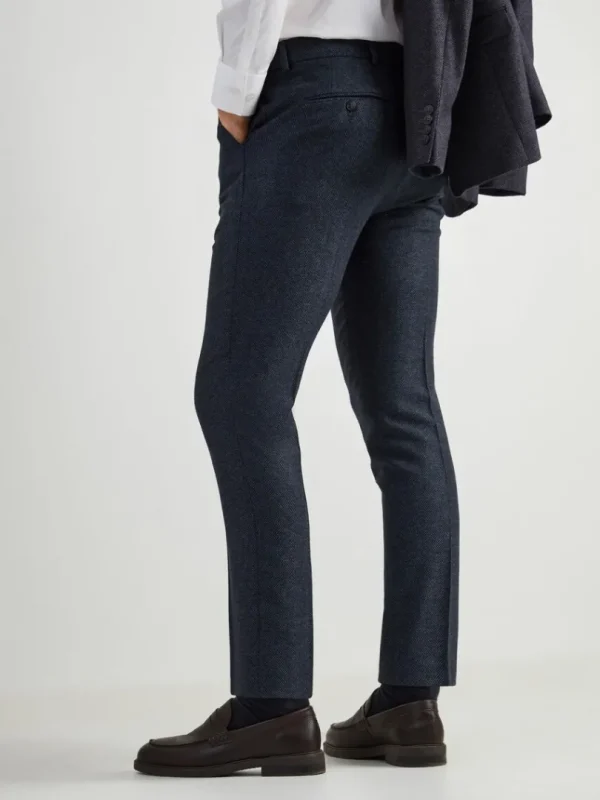 Bukser | Jakkesæt & Blazers>SELECTED SLIM FIT HABITBUKSER Blue