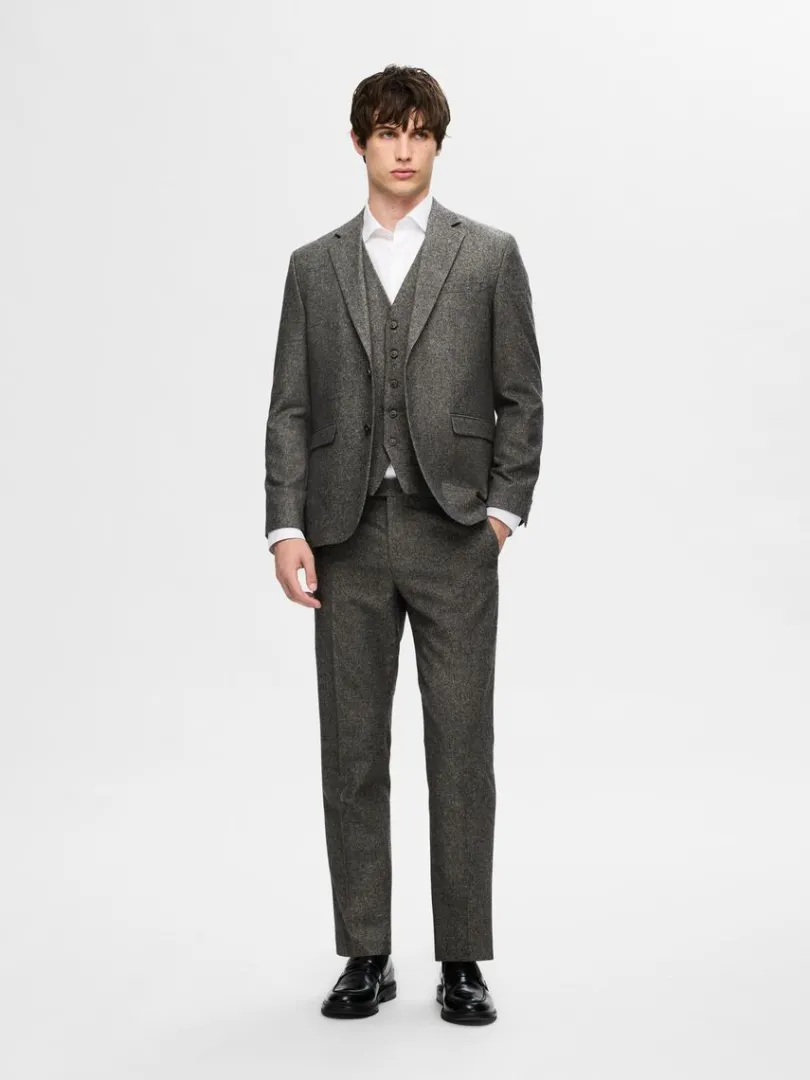 slim_fit_habitbukser_2-4.webp Bukser | Jakkesæt & Blazers>SELECTED SLIM FIT HABITBUKSER Grey